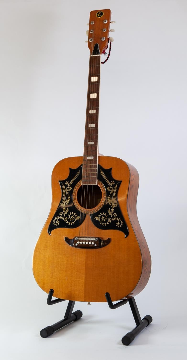 KAY SIX STRING ACOUSTIC GUITAR model number K300