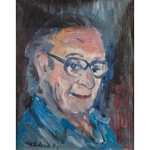 86 - LAWRENCE ISHERWOOD (1917 - 1988)
OIL PAINTING ON BOARD
Portrait of a gentleman
Signed lower left and... 