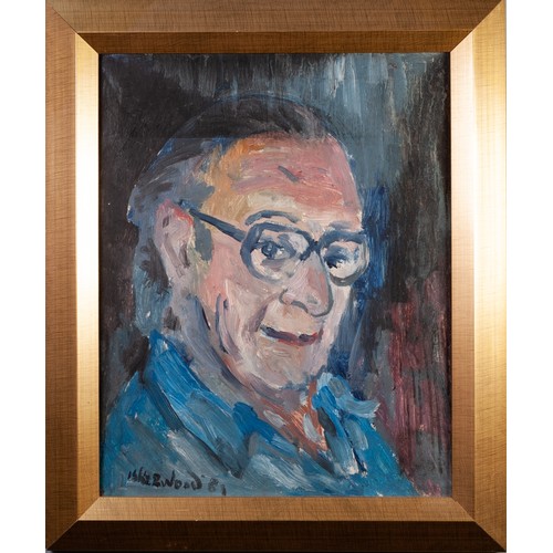 86 - LAWRENCE ISHERWOOD (1917 - 1988)
OIL PAINTING ON BOARD
Portrait of a gentleman
Signed lower left and... 