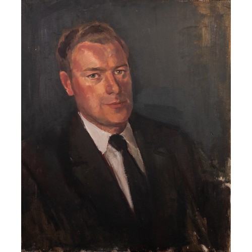 150 - HARRY RUTHERFORD (1903 - 1985)
OIL PAINTING ON CANVAS
'Portrait of Gordon Black'
24