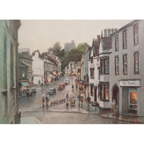 144 - BOB RICHARDSON (b.1938) 
SIX COLOUR PRINTS 
TWO ARTIST SIGNED LIMITED EDITIONS 
Rainy day in Albert ... 