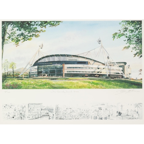 162 - GEOFF BUTTERWORTH ARTIST SIGNED LIMITED EDITION COLOUR PRINT ‘The Grand Finale, 2004’, (2/100) 10” x... 