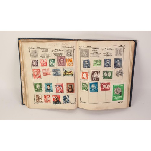 183 - THE WORLDWIDE STAMP ALBUM, some better of GERMANY