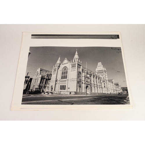 92 - * LARGE FORMAT BLACK & WHITE PHOTOGRAPHS of Stockport and Manchester including Stockport Market ... 