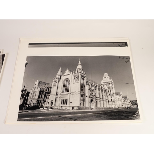 92 - * LARGE FORMAT BLACK & WHITE PHOTOGRAPHS of Stockport and Manchester including Stockport Market ... 