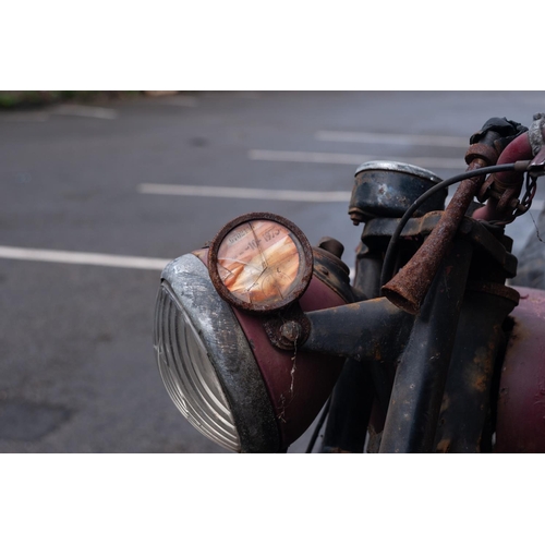 206 - FRANCIS BARNETT MOTORCYCLE WITH VILLIERS ENGINE, first registered 1950, registration number DRN152, ... 