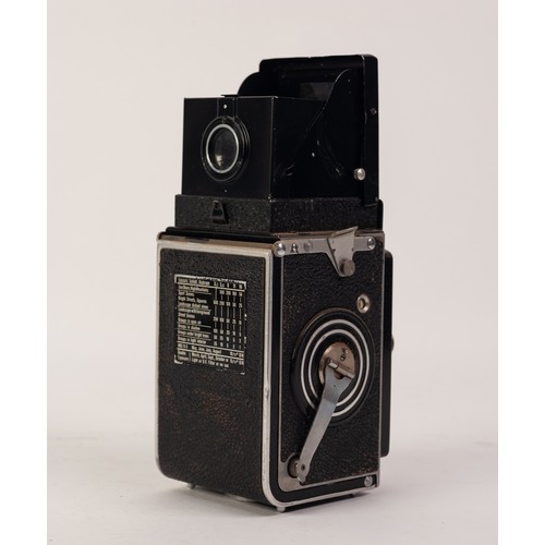 79 - FRANKE & HEIDECKE ‘ROLLEIFLEX’ TWIN LENS REFLEX ROLL FILM CAMERA, in case