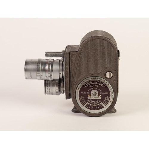 98 - BELL & HOWELL ‘VICEROY’ DOUBLE RUN 8 CINE CAMERA, in fitted hard case