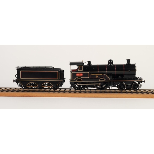 5 - JAVELIN DESIGNS 1998 'O' GAUGE TWO RAIL ELECTRIC GEORGE V CLASS 4-4-0 LOCOMOTIVE AND SIX WHEEL TENDE... 