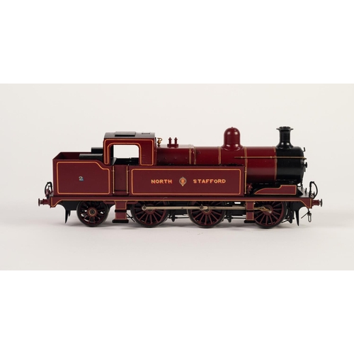 6 - GOOD QUALITY KIT BUILT 'O' GAUGE TWO RAIL ELECTRIC 0-6-2 TANK LOCOMOTIVE (circa 1923) No.2, inscribe... 