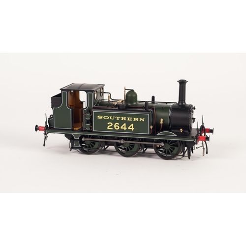 28 - DAPOL MINT AND BOXED 'O' GAUGE TWO RAIL ELECTRIC TERRIER A1/A1XX 0-6-0 TANK LOCOMOTIVE No. 2644 in S... 