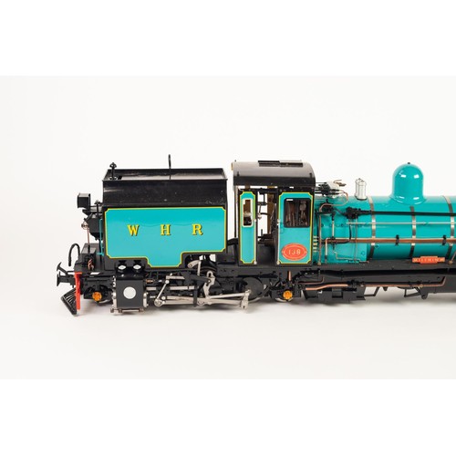 77 - ACCUCRAFT UK LTD. VIRTUALLY MINT AND BOXED 'O' GAUGE LARGE SCALE LIVE STEAM MODEL MS00723 OF AN NG16... 