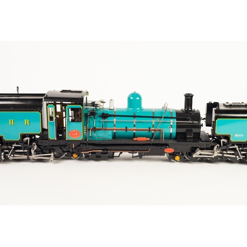 77 - ACCUCRAFT UK LTD. VIRTUALLY MINT AND BOXED 'O' GAUGE LARGE SCALE LIVE STEAM MODEL MS00723 OF AN NG16... 