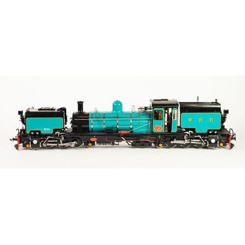 77 - ACCUCRAFT UK LTD. VIRTUALLY MINT AND BOXED 'O' GAUGE LARGE SCALE LIVE STEAM MODEL MS00723 OF AN NG16... 