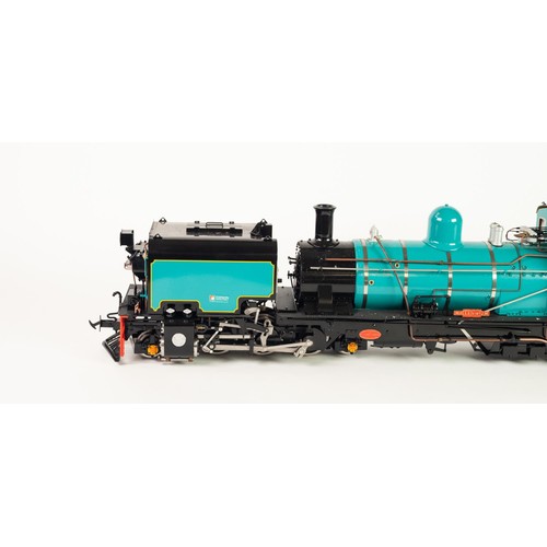 77 - ACCUCRAFT UK LTD. VIRTUALLY MINT AND BOXED 'O' GAUGE LARGE SCALE LIVE STEAM MODEL MS00723 OF AN NG16... 