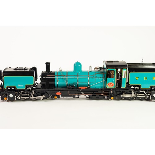 77 - ACCUCRAFT UK LTD. VIRTUALLY MINT AND BOXED 'O' GAUGE LARGE SCALE LIVE STEAM MODEL MS00723 OF AN NG16... 