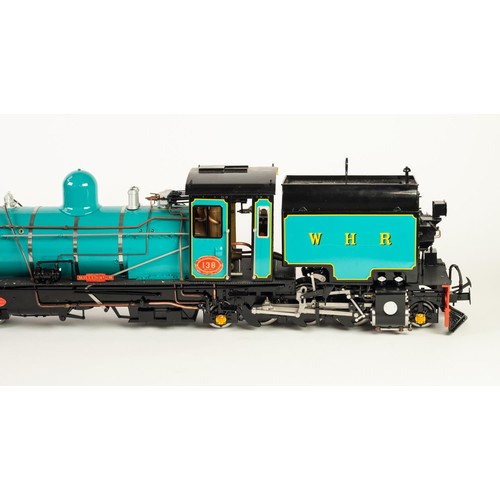 77 - ACCUCRAFT UK LTD. VIRTUALLY MINT AND BOXED 'O' GAUGE LARGE SCALE LIVE STEAM MODEL MS00723 OF AN NG16... 