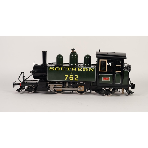 72 - ACCUCRAFT VIRTUALLY MINT AND BOXED GAUGE '1' LIVE STEAM MODEL OF L & B BALDWIN 2-4-2- TANK LOCOM... 