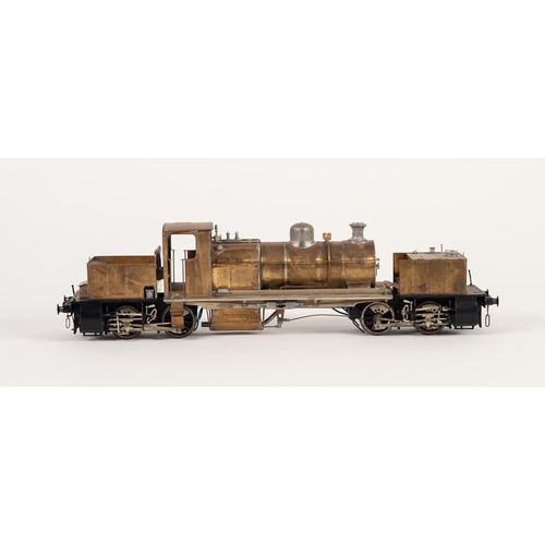 38 - KIT BUILT 'O' GAUGE MODEL OF A BAYER PEACOCK 0-4-0 AND 0-4-0 GARRATT LOCOMOTIVE 'WILLIAM FRANCIS' No... 