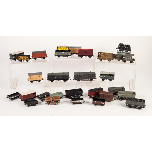 62 - FIVE K's SUPER DETAIL 'OO' SCALE METAL VAN AND WAGON KITS, in original boxes, APPROX 42 MADE UP AND ... 