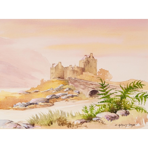 258 - ANTHONY ORME (b.1945) FOUR WATERCOLOUR DRAWINGS Landscapes Signed 11” x 15” (28cm x 38.1cm) and smal... 