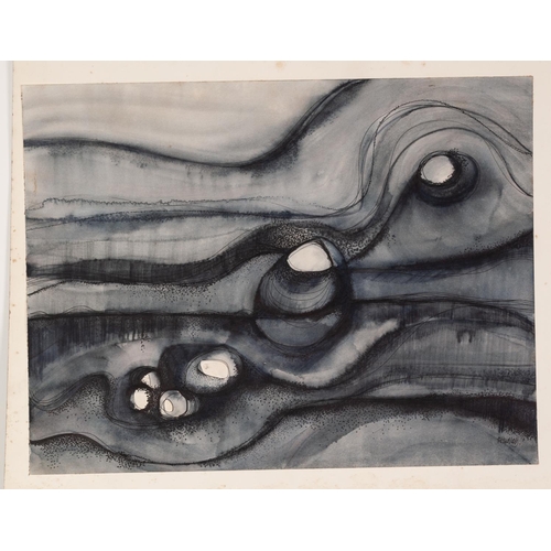 247 - AMBROSE AVELLANO (TWENTIETH CENTURY) WATERCOLOUR DRAWING ‘Marshes’ (19)95 Signed and dated, titled t... 