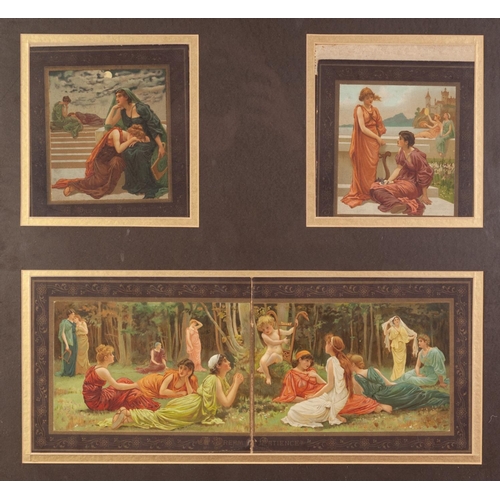 111 - AFTER A. HAVERS and others, 4 VINTAGE CHROMOLITHOGRAPHS Two titled 'HMS Pinafore' and 'Iolanthe', in... 