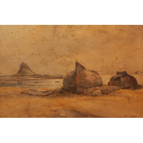 280 - CHARLES WILLIAM ADDERTON (1866-1944) PAIR OF WATERCOLOUR DRAWINGS Coastal scenes Signed 13” x 20 ½” ... 