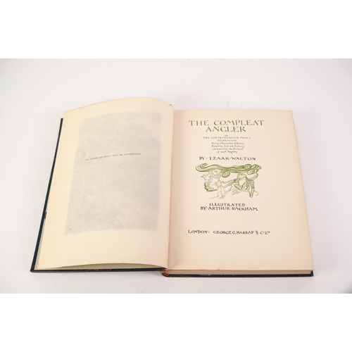 79 - IZAAK WALTON - THE COMPLEAT ANGLER, illustrated by Arthur Rackham, 1931 1st Ed thus This the deluxe ... 