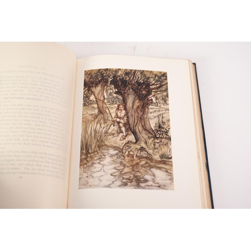 79 - IZAAK WALTON - THE COMPLEAT ANGLER, illustrated by Arthur Rackham, 1931 1st Ed thus This the deluxe ... 