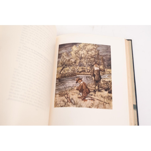 79 - IZAAK WALTON - THE COMPLEAT ANGLER, illustrated by Arthur Rackham, 1931 1st Ed thus This the deluxe ... 