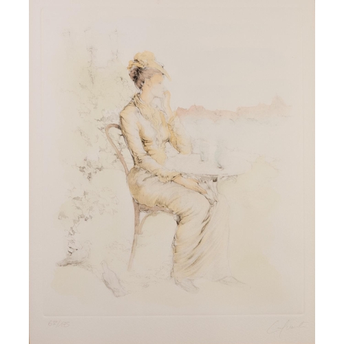 124 - JEAN HARPER (1921-2005) PAIR OF ARTIST SIGNED COLOUR PRINTS ‘Sleeping Child’, ‘Chapter two’ Signed i... 