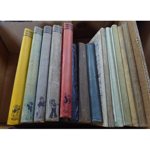 46 - THIRTEEN CHILDREN’S ANNUALS, 1920’s-50’s, including: PLAYBOX, (8), TEDDY TAIL’S, 1938, JOLLY JACKS’,... 