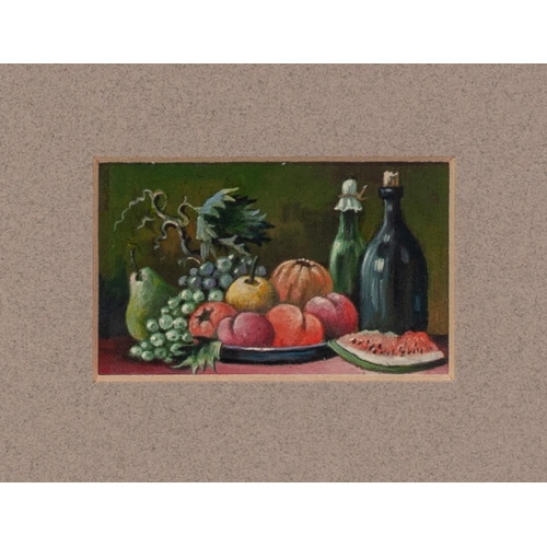 291 - FRANCOIS (MODERN) OIL ON BOARD French Flower Market 7 ½” x 15 ½” (19cm x 39.4cm) COLETTE DOBSON (MOD... 