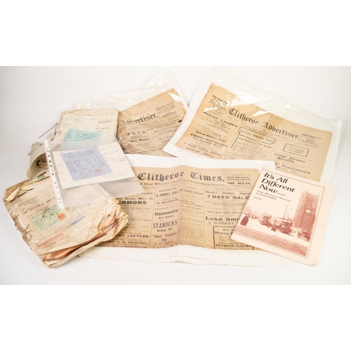 88 - LARGE SELECTION OF MAINLY EARLY 20th CENTURY INVOICES AND RECEIPTS FOR MAINLY NORTH OF ENGLAND COMPA... 