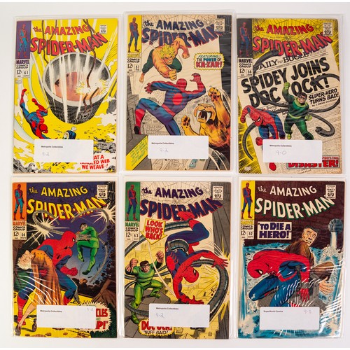 1 - MARVEL, SILVER AGE, COMICS. A collection of 74 individual, High Grade Comics, US ISSUES, featuring A...