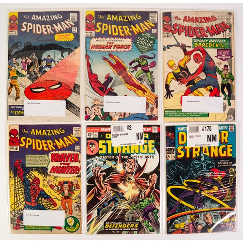 1 - MARVEL, SILVER AGE, COMICS. A collection of 74 individual, High Grade Comics, US ISSUES, featuring A...