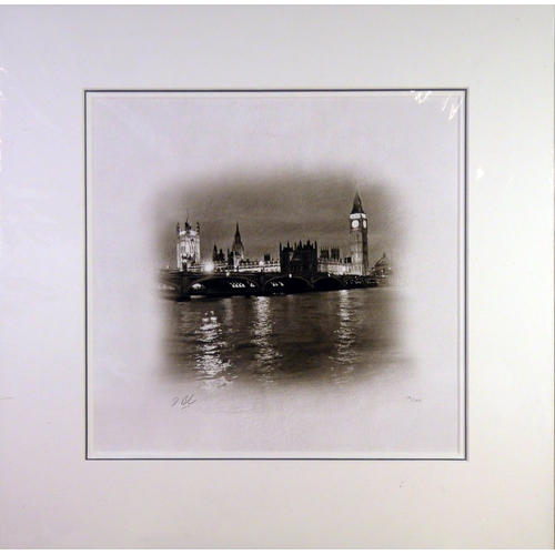 5 - † DARREN BAKER (b.1976) ARTIST SIGNED PRINT FROM A PENCIL DRAWING‘A View to Remember’, (9/195) 13” x... 