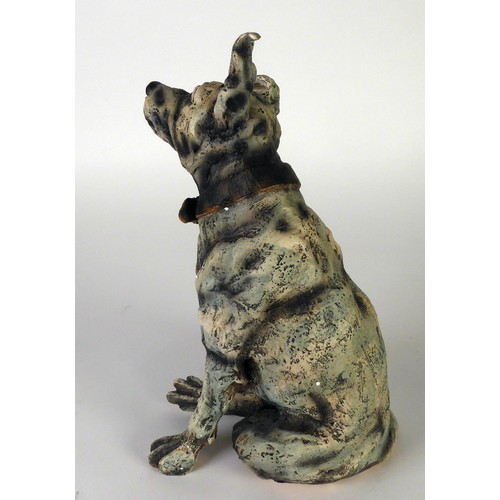 125 - APRIL SHEPHERD (MODERN) LIMITED EDITION ‘COLD CAST PORCELAIN’ MODEL OF A DOG ‘Ever Hopeful’, (66/295... 