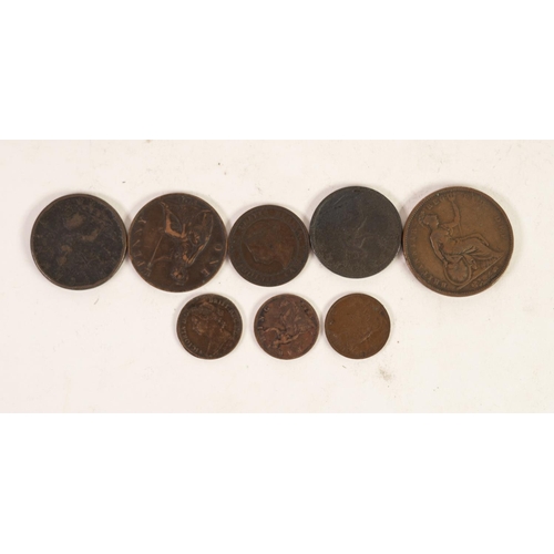 97 - SELECTION OF EARLY NINETEENTH CENTURY TO EARLY TWENTIETH CENTURY G.B. COPPER COINS mainly pennies to... 