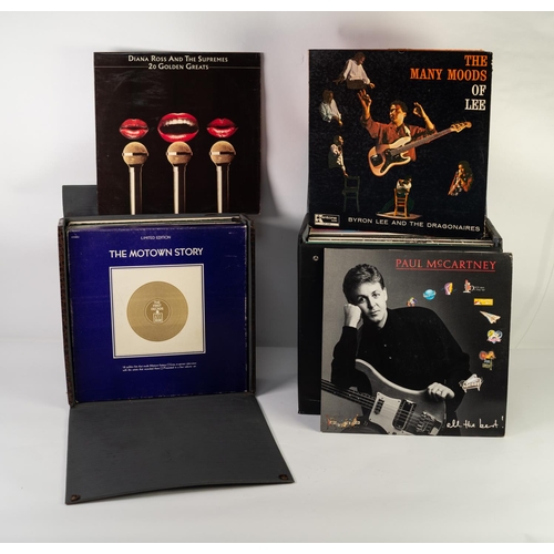 66 - Byron Lee and the Dragonaires, Kentone LP 106. The Motown Story, 5lp box set, MOTOWN, MS 5-726. Toge... 