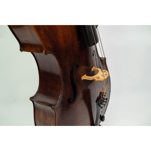 33 - LATE 18th/EARLY 19th CENTURY CELLO, labelled Johannes Florenus Guidantus, with 29 1/2in (75cm) one p... 