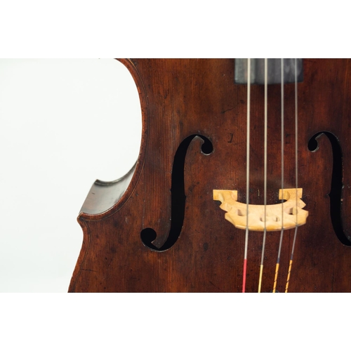 33 - LATE 18th/EARLY 19th CENTURY CELLO, labelled Johannes Florenus Guidantus, with 29 1/2in (75cm) one p... 