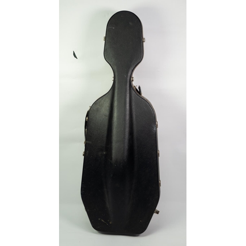 33 - LATE 18th/EARLY 19th CENTURY CELLO, labelled Johannes Florenus Guidantus, with 29 1/2in (75cm) one p... 