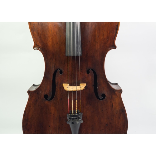 33 - LATE 18th/EARLY 19th CENTURY CELLO, labelled Johannes Florenus Guidantus, with 29 1/2in (75cm) one p... 