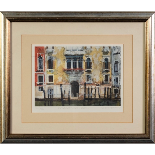 44 - MARGO INGHAM (1918-1978)PEN AND WATERCOLOUR DRAWINGPrestbury High Street Signed 7 ½” x 9 ½” (19cm x ... 