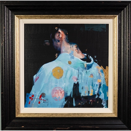 128 - CHRISTIAN HOOK (b.1971) ARTIST SIGNED LIMITED EDITION COLOUR PRINT‘Kimono Blues’, (80/195) with cert... 