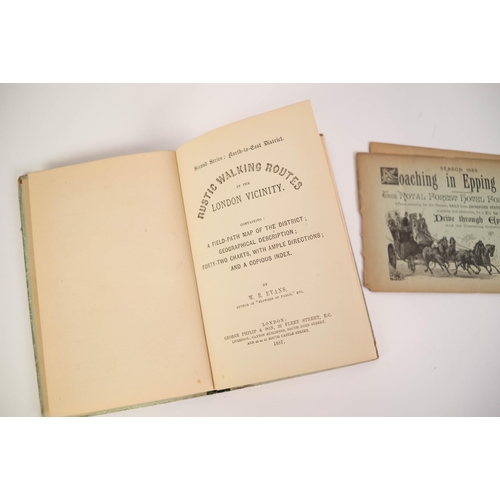 71 - LOCAL HISTORY TOPOGRAPHY. SEASON 1889, Coaching in Epping Forest, The Royal Forest Hotel, Four-in-Ha... 