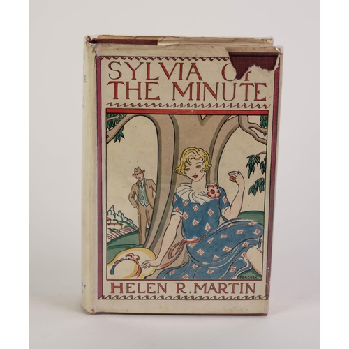 105 - FEMINIST ROMANCE. R Martin - Sylvia of the Minute, pub John Lane Bodley Head 1927, 1st UK Ed, with d... 