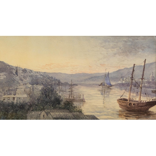 344 - ATTRIBUTED TO WILLIAM EDWARD WEBB (c. 1862-1903)WATERCOLOUR DRAWING ‘OFF RAMSGATE HARBOUR’Faintly si... 